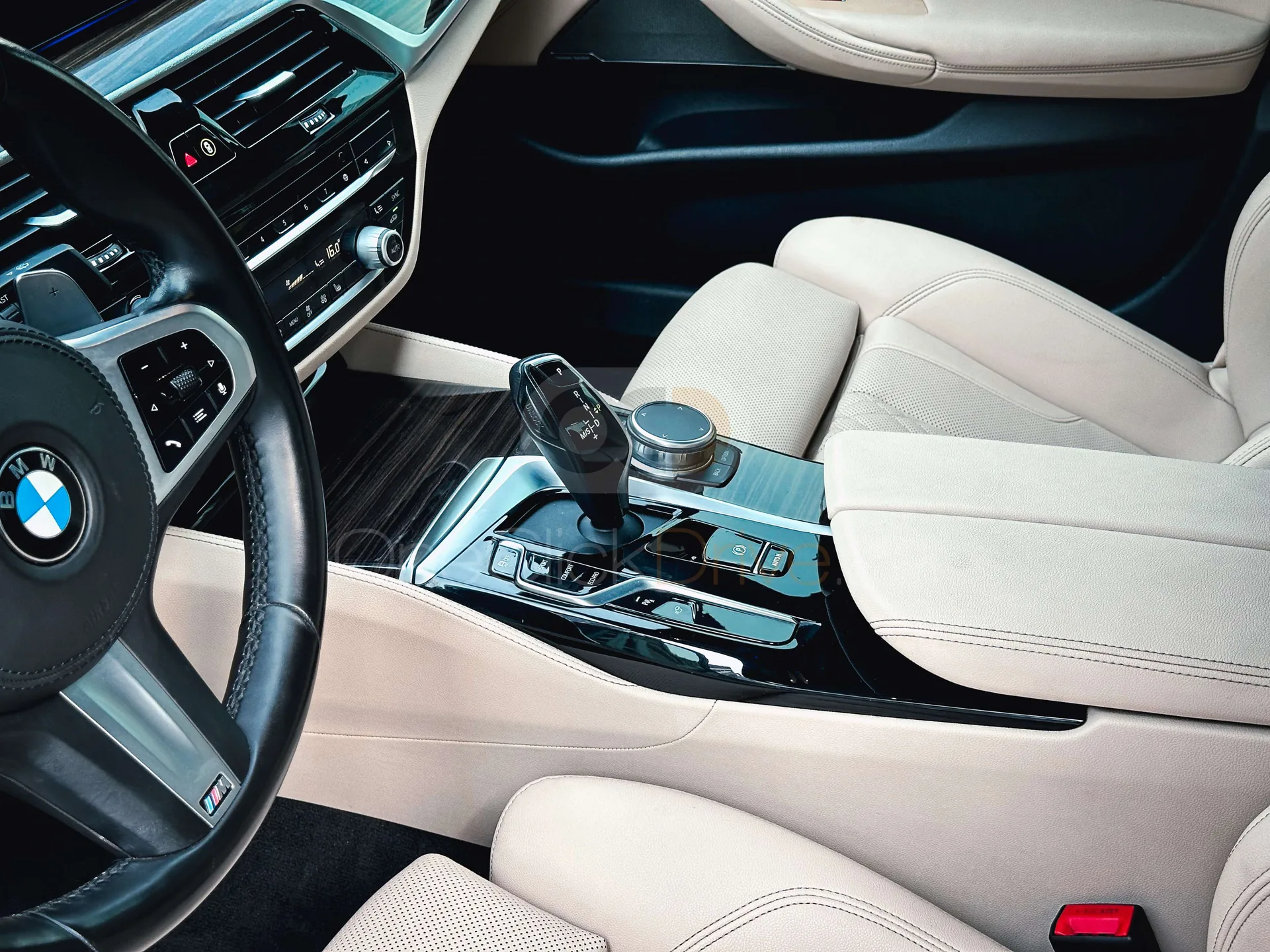 BMW 530i interior